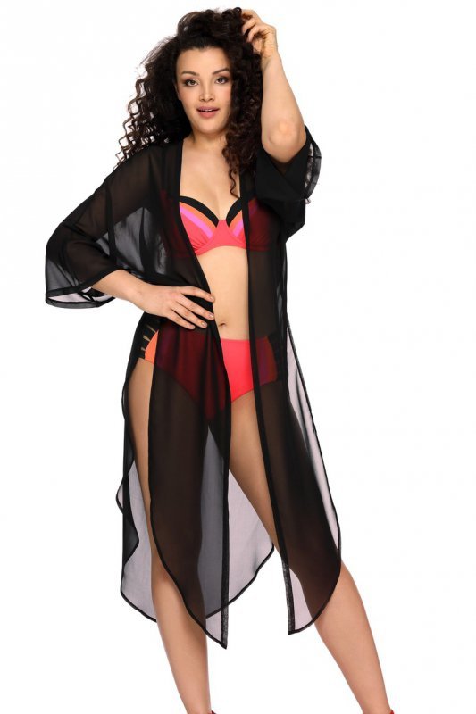 AVA SWIMWEAR PAREO 005 BLACK