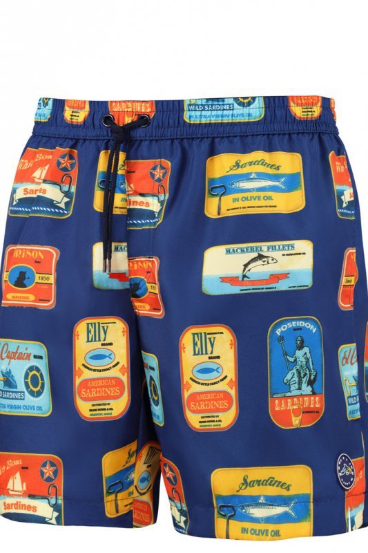 SELF SZORTY KĄPIELOWE MĘSKIE HAPPY SHORTS - SM29 LONG