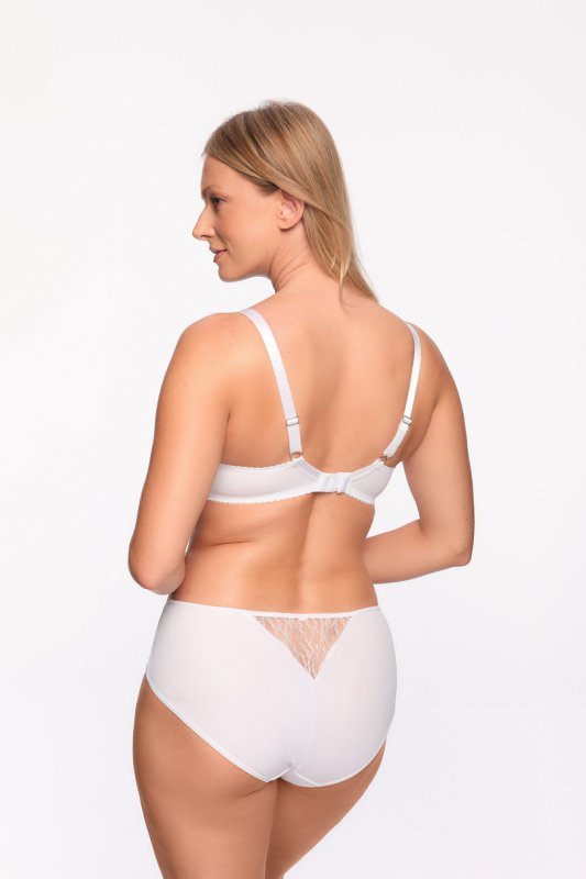 GAIA BIUSTONOSZ SEMI-SOFT SABINA 1301 BIAŁY