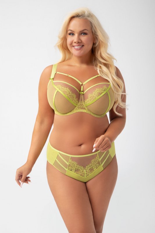GORSENIA BIUSTONOSZ MIĘKKI PARADISE K496/2 LIMONKA