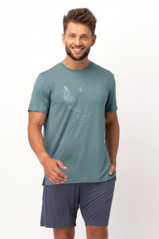 KEY PIŻAMA MĘSKA MNS 750 A25 3XL-4XL