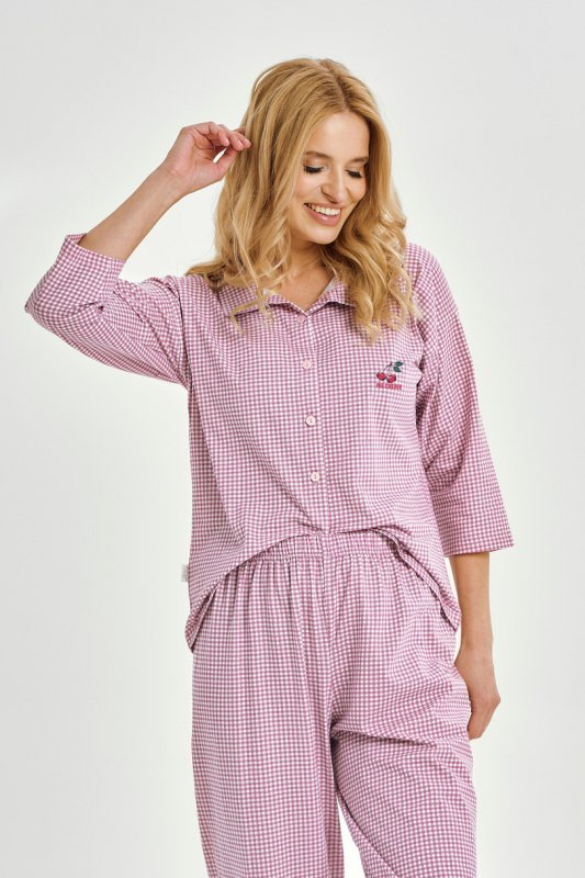 TARO 3435 PIŻAMA DAMSKA DŁUGA JOLIE S-XL