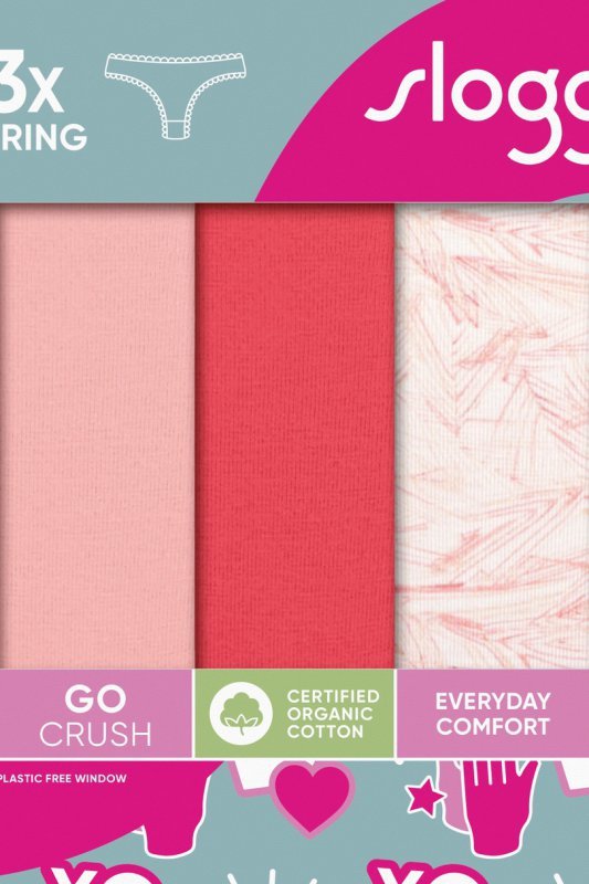 SLOGGI FIGI SLOGGI GO CRUSH STRING 3PACK M005