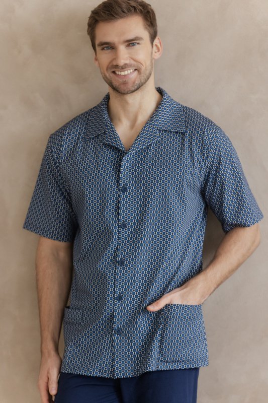 TARO 3585 PIŻAMA MĘSKA ROBIN 3XL-4XL