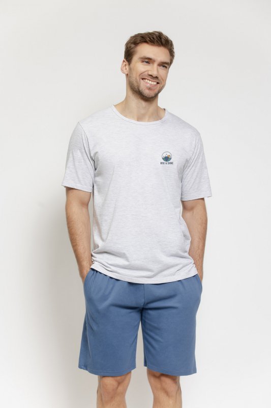 TARO 3577 PIŻAMA MĘSKA GABRIEL 3XL-4XL