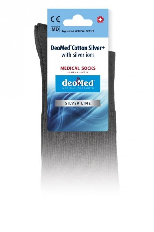 JJW DEOMED Skarpetki DEOMED COTTON SILVER+