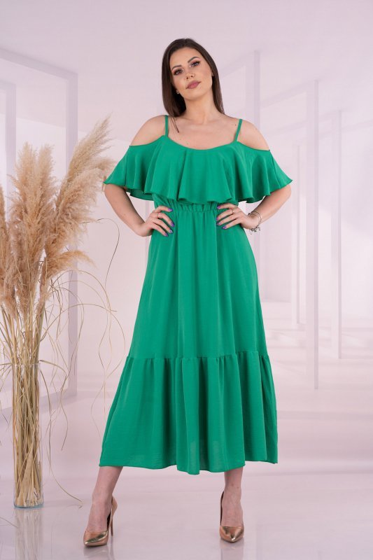 Merribel Sunlov Green sukienka