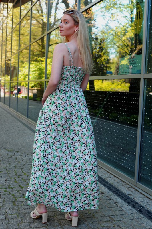 Merribel Flolala Zielona letnia sukienka
