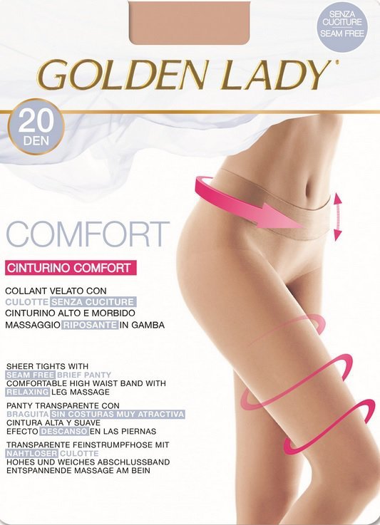 Golden Lady 1 RAJSTOPY GOLDEN LADY COMFORT 20 NEW PROMO