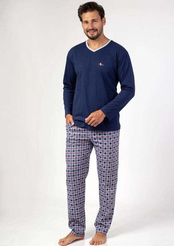 Regina PIŻAMA REGINA MĘSKA 473 XXL-3XL