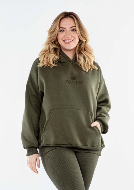 D Karen Bluza DK-K-B6-H1 KHAKI BAWEŁNA GRUBA