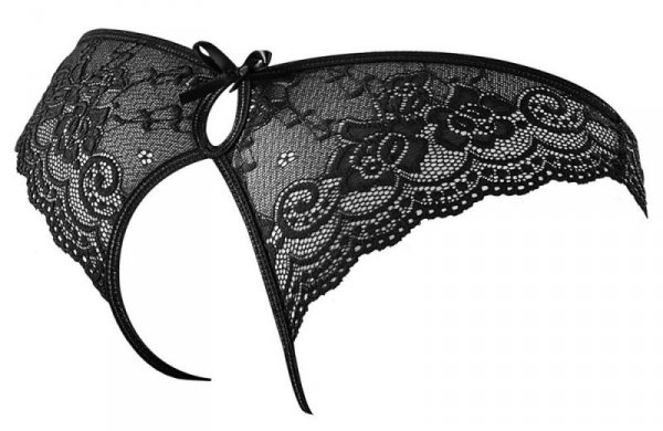 Cottelli LINGERIE Crotchless Lace Briefs