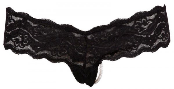 Cottelli LINGERIE String pearls black