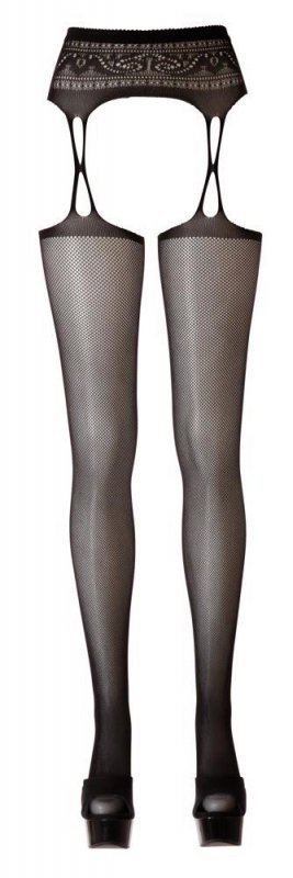 Cottelli LEGWEAR Susp. Straps + Stockings