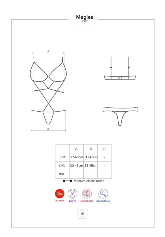 Obsessive Megies body czarne