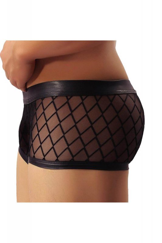 Paris Hollywood MEN&#39;S BOXERS MP056 BLACK