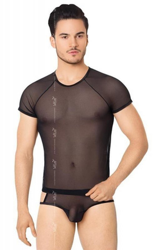 SoftLine Collection Shirt and Shorts 4607 - black