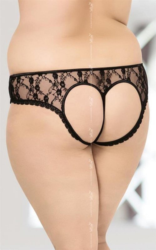 SoftLine Collection String 2472 Plus Size - black