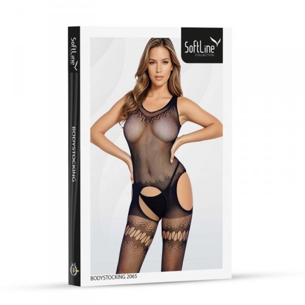 SoftLine Collection Bodystocking 2065 black