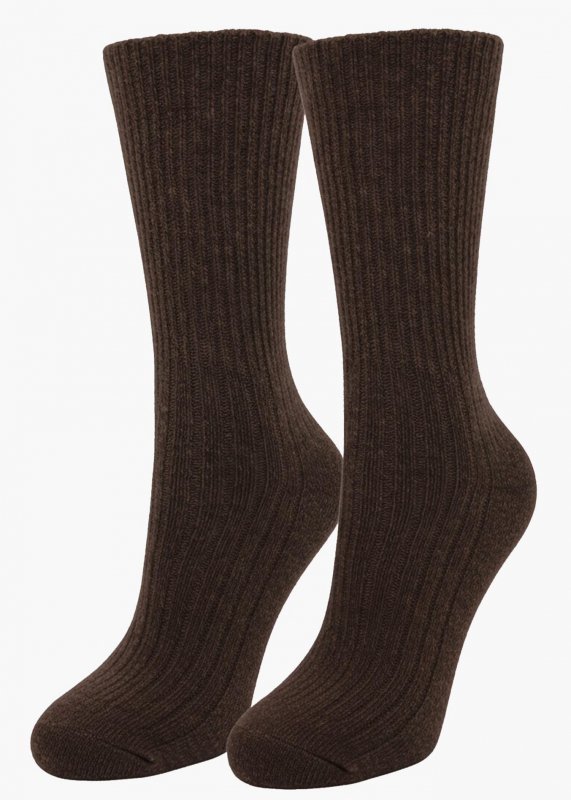 Marilyn SKARPETY MARILYN DAMSKIE WOOL SOFT BRONZO