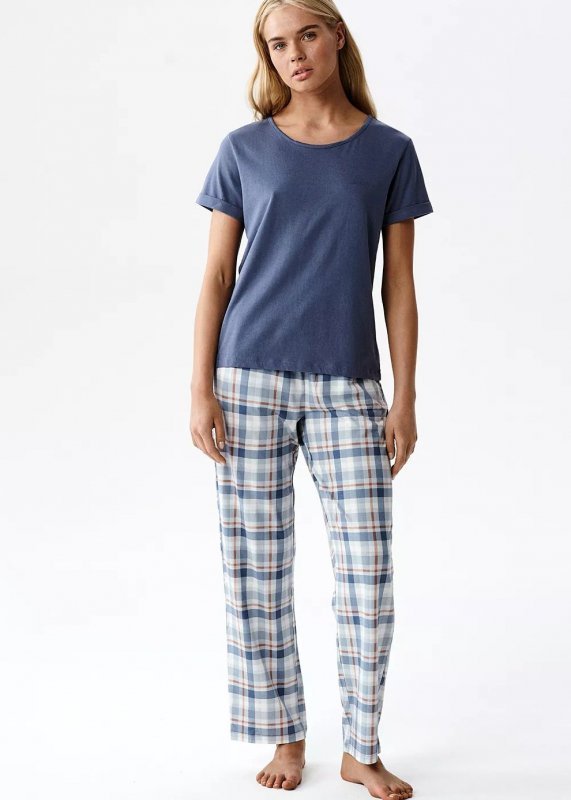 Atlantic PIŻAMA ATLANTIC NLP-513 WL26 GRAFITOWY