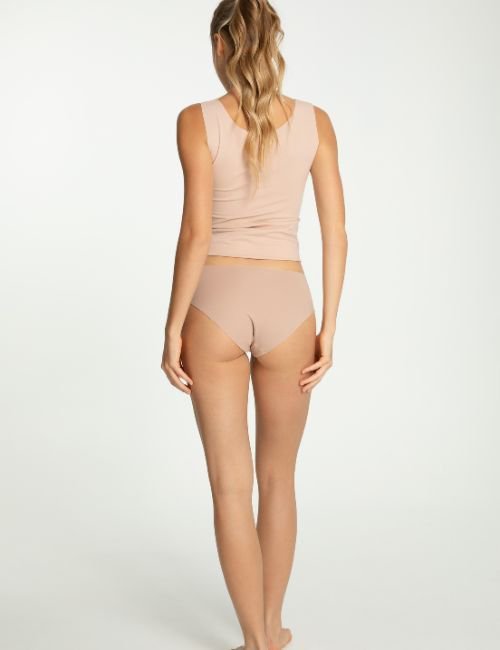 Julimex KOSZULKA JULIMEX COTTON MOOD TANK TOP BEŻ