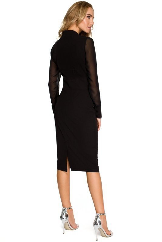 Stylove S136 Sukienka ołówkowa - mała czarna