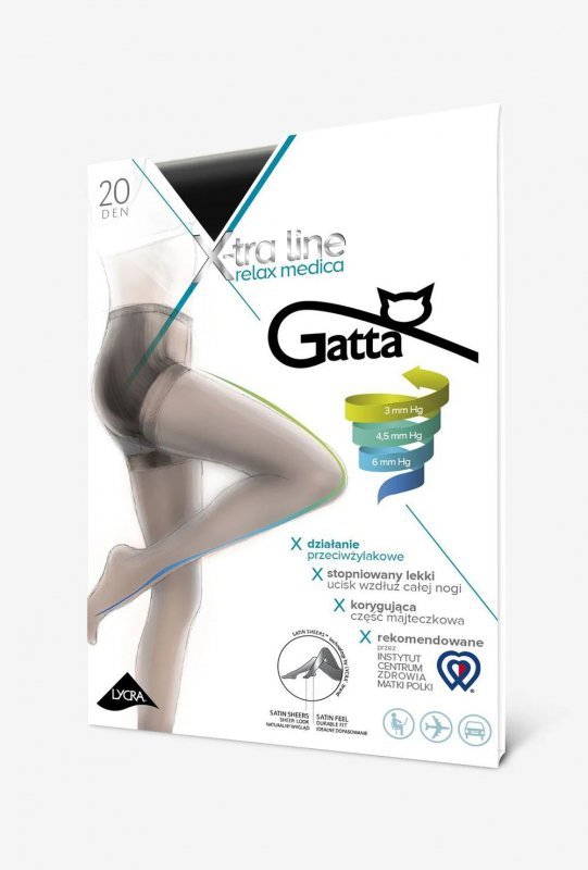 GATTA RAJSTOPY BODY RELAX MEDICA 20 DEN R.5
