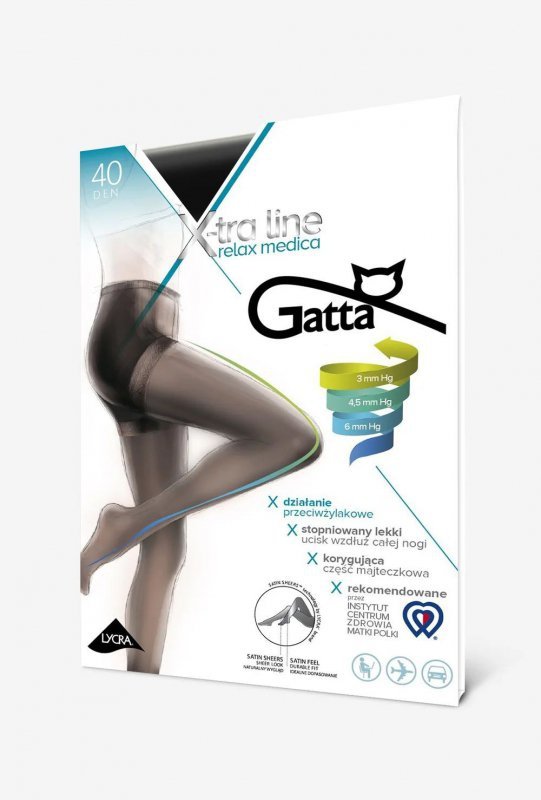 GATTA RAJSTOPY BODY RELAX MEDICA 40 DEN R.5