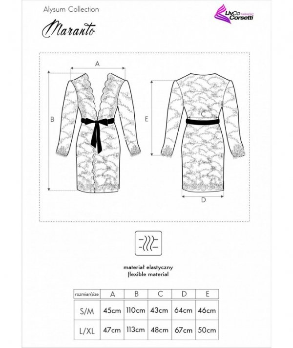 LIVCO CORSETTI SZLAFROK MOSTINA