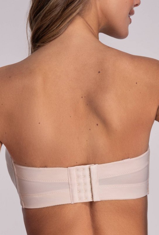 AVA BIUSTONOSZ AV 1787 STRAPLESS MAXI BEŻ