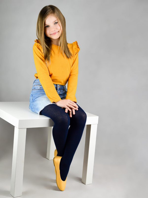 NOVITI RAJSTOPY BAWEŁNIANE RB001 GŁADKIE R.140-158