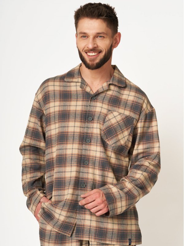 KEY PIŻAMA MĘSKA MNS 402 R.3XL-4XL