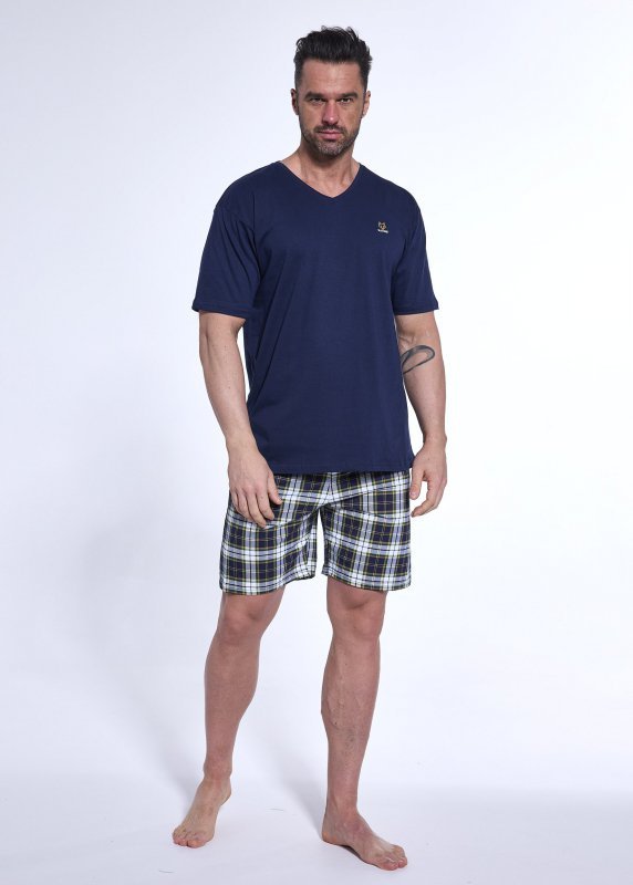 CORNETTE PIŻAMA MĘSKA 326/181 NATURE KR R.3XL-5XL