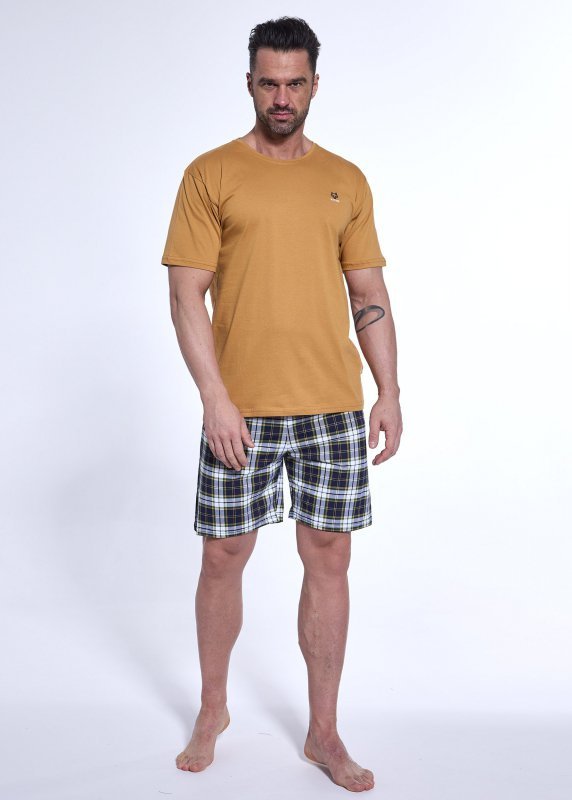 CORNETTE PIŻAMA MĘSKA 326/183 NATURE 3 KR R.3XL-5XL