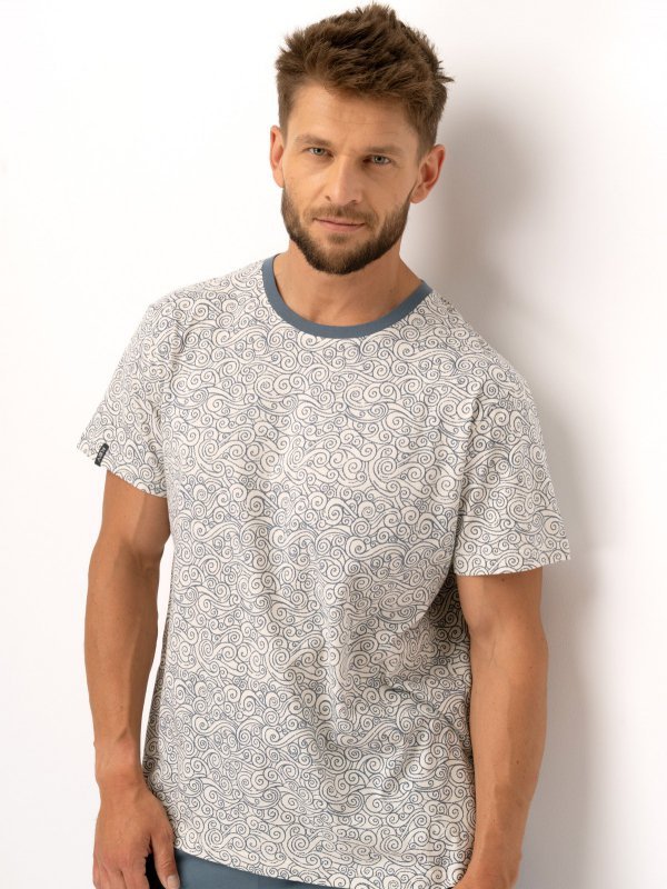 KEY PIŻAMA MĘSKA MNS 748 KR R.3XL-4XL