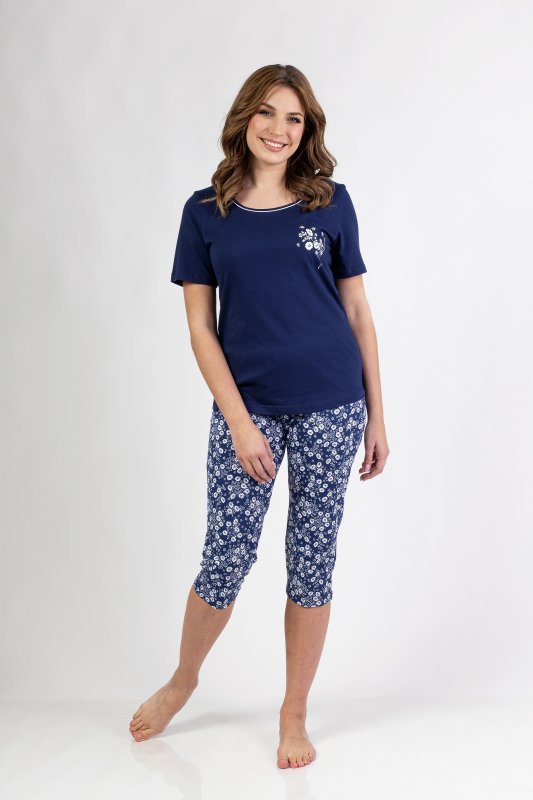 REGINA PIŻAMA DAMSKA 691A KR R.2XL-4XL