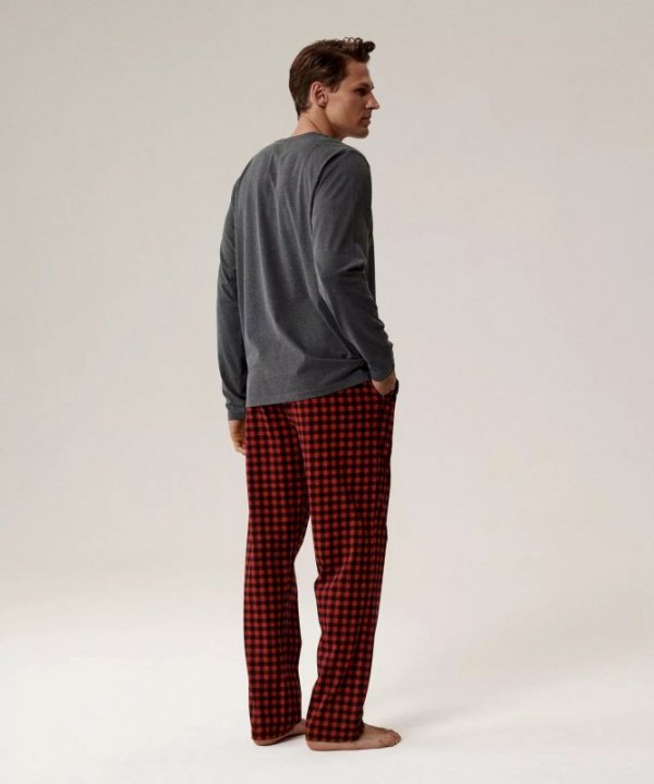 ATLANTIC PIŻAMA MĘSKA NMP-394 DR