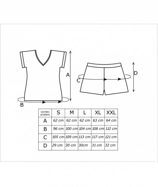 DONNA PIŻAMA TINA SHORT