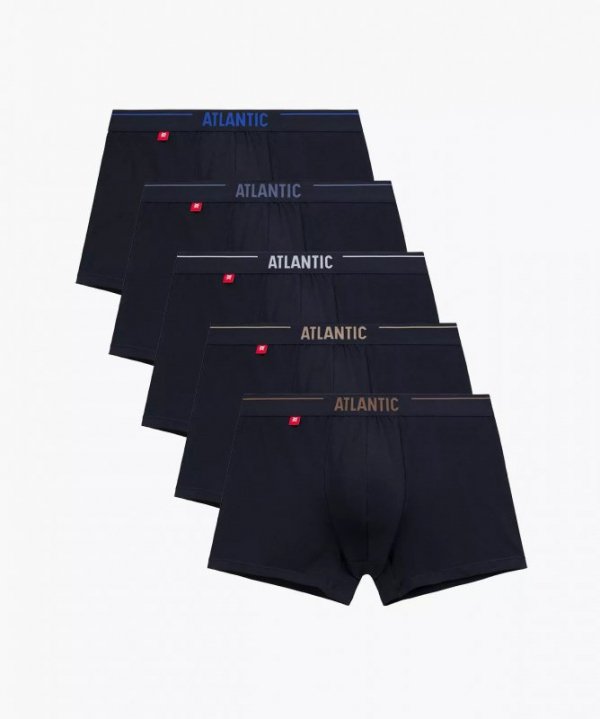ATLANTIC BOKSERKI MĘSKIE 5SMH-004 5-PACK