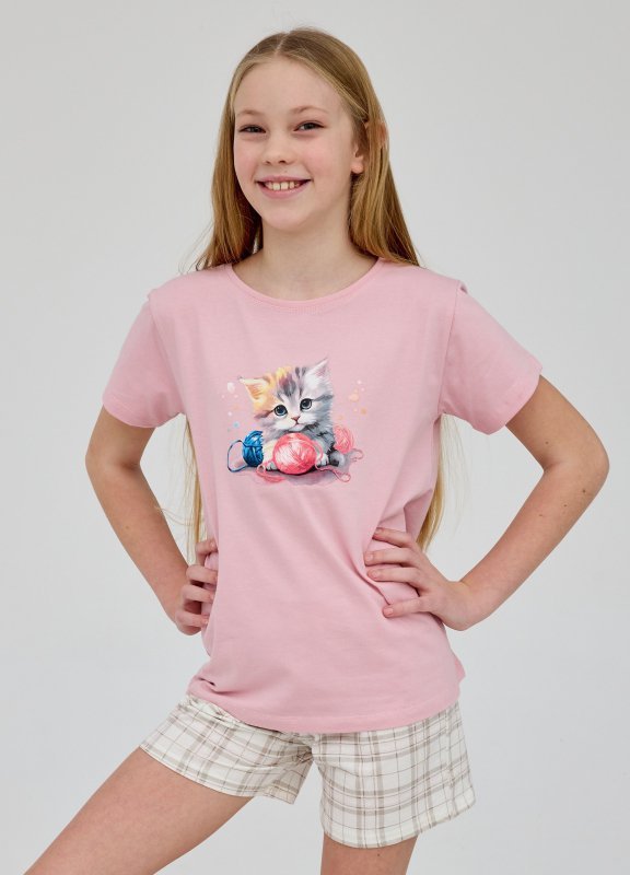 CORNETTE PIŻAMA GIRL YOUNG 788/122 KITTY 2 KR