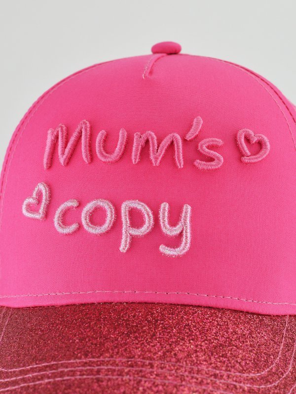 NOVITI CZAPKA Z DASZKIEM CD116 DZIEWCZĘCA