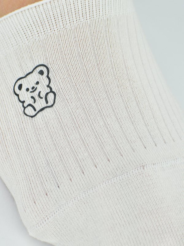 NOVITI STOPKI DAMSKIE SN058 NISKIE MIŚ SILIKON