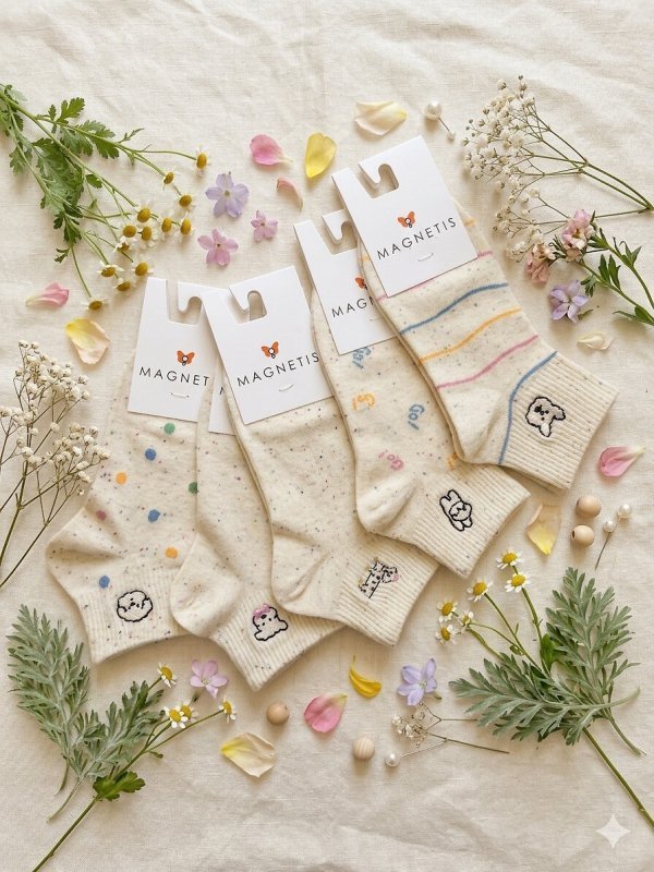 MAGNETIS SKARPETKI WZOROWANE MIX WZÓR