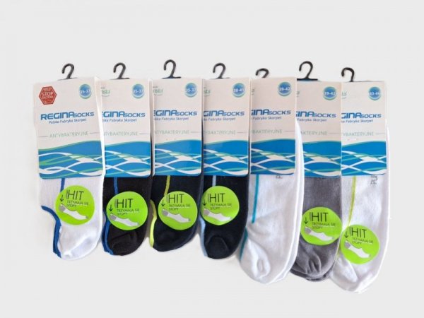 REGINA SOCKS STOPKI PURISTA WZÓR SILIKON