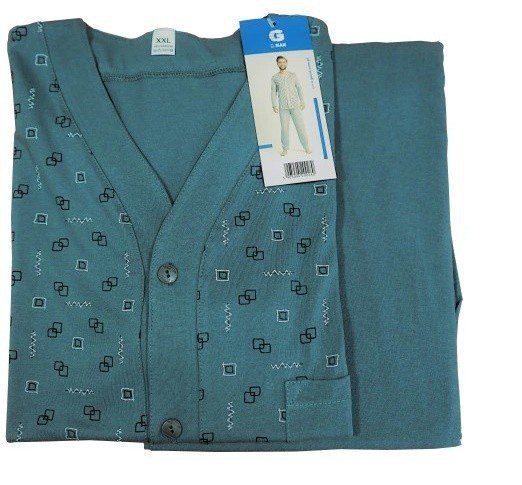 GUCIO PIŻAMA MĘSKA ROZPINANA DR R.4XL-5XL