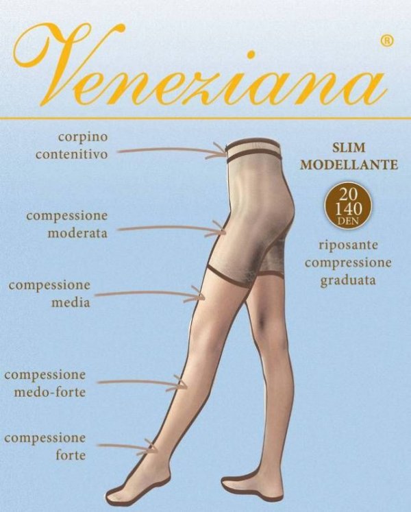 Veneziana Rajstopy Slim 20