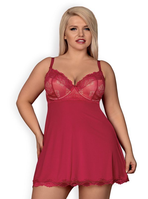 Obsessive Koszulka Rosalyne Babydoll + stringi GRATIS!