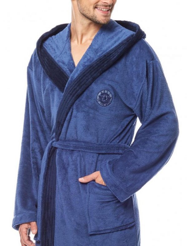 L&amp;L Szlafrok George Navy