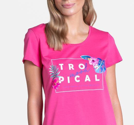 Henderson Ladies Piżama Tropicana 38905-43X Różowa